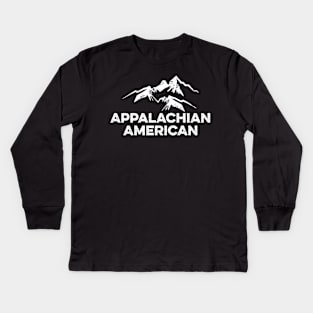 Appalachian American Kids Long Sleeve T-Shirt